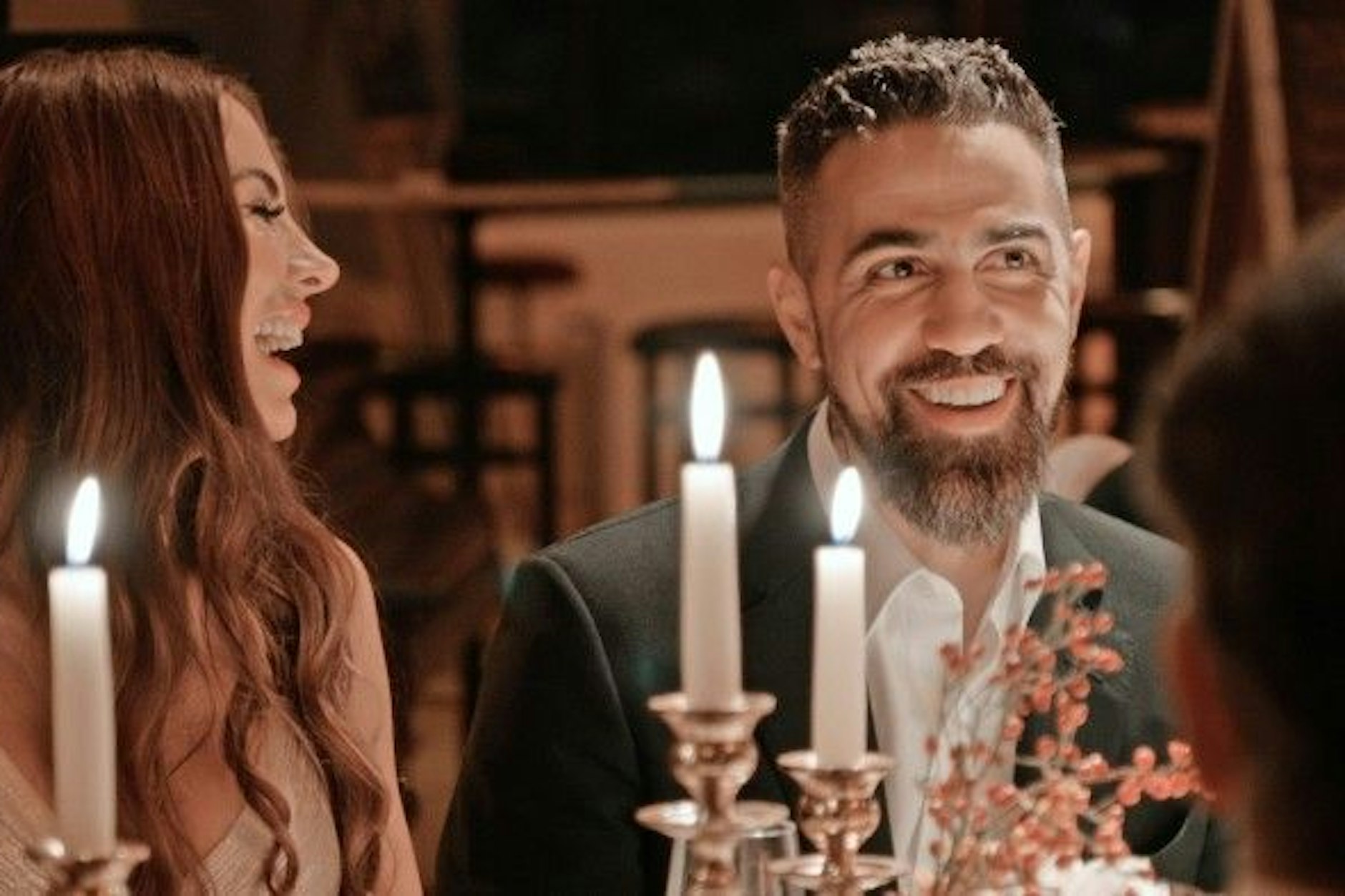 An seiner Seite: Anna-Maria Ferchichi neben ihrem Ehemann Anis, auch bekannt als Rapper Bushido.