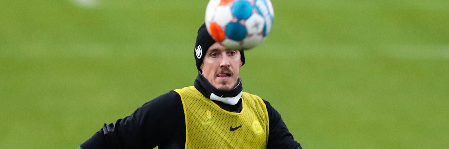 Muss das Bällchen auf dem Rasen laufen lasen und kann daher nicht Union schauen: Max Kruse.