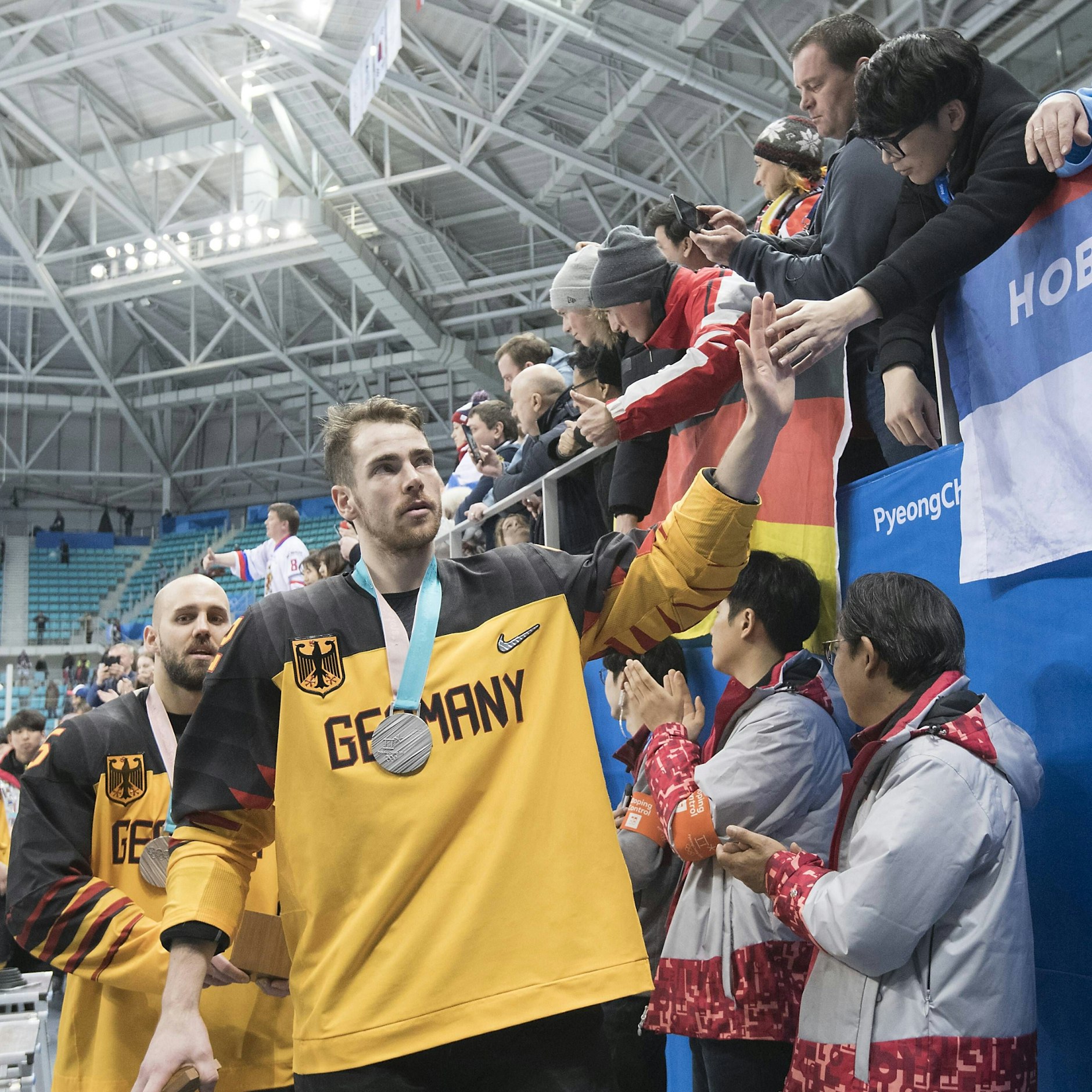 Eisbär Marcel Noebels holte 2018 mit Deutschland Olympia-Silber.