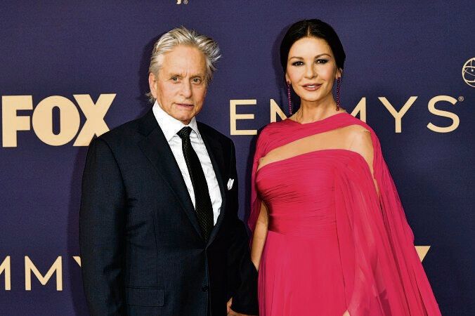 Image - Seltener Schnappschuss von Michael Douglas mit seinen Kindern