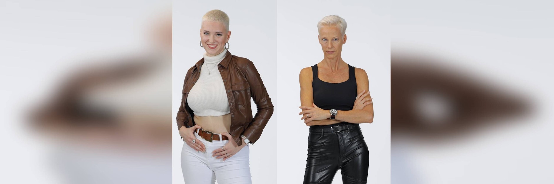 Tochter Lou-Anne und Mutter Martina sind gemeinsam bei GNTM dabei.