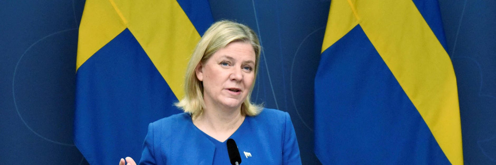Schwedens Premierministerin Magdalena Andersson.