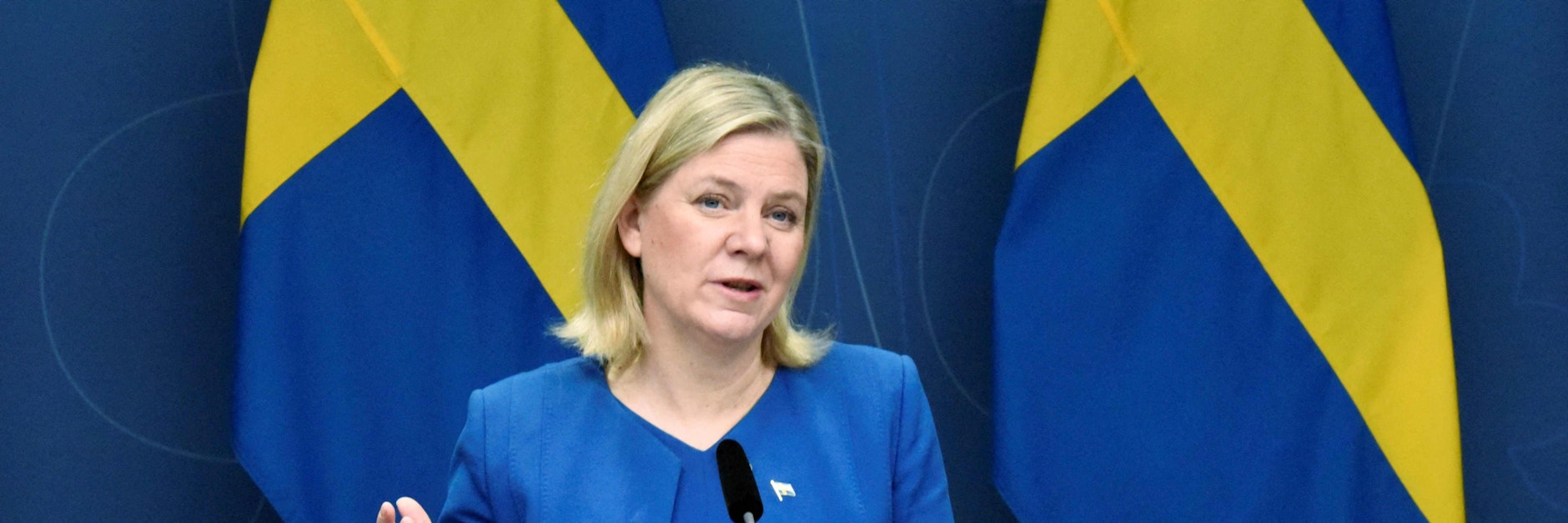 Schwedens Premierministerin Magdalena Andersson.