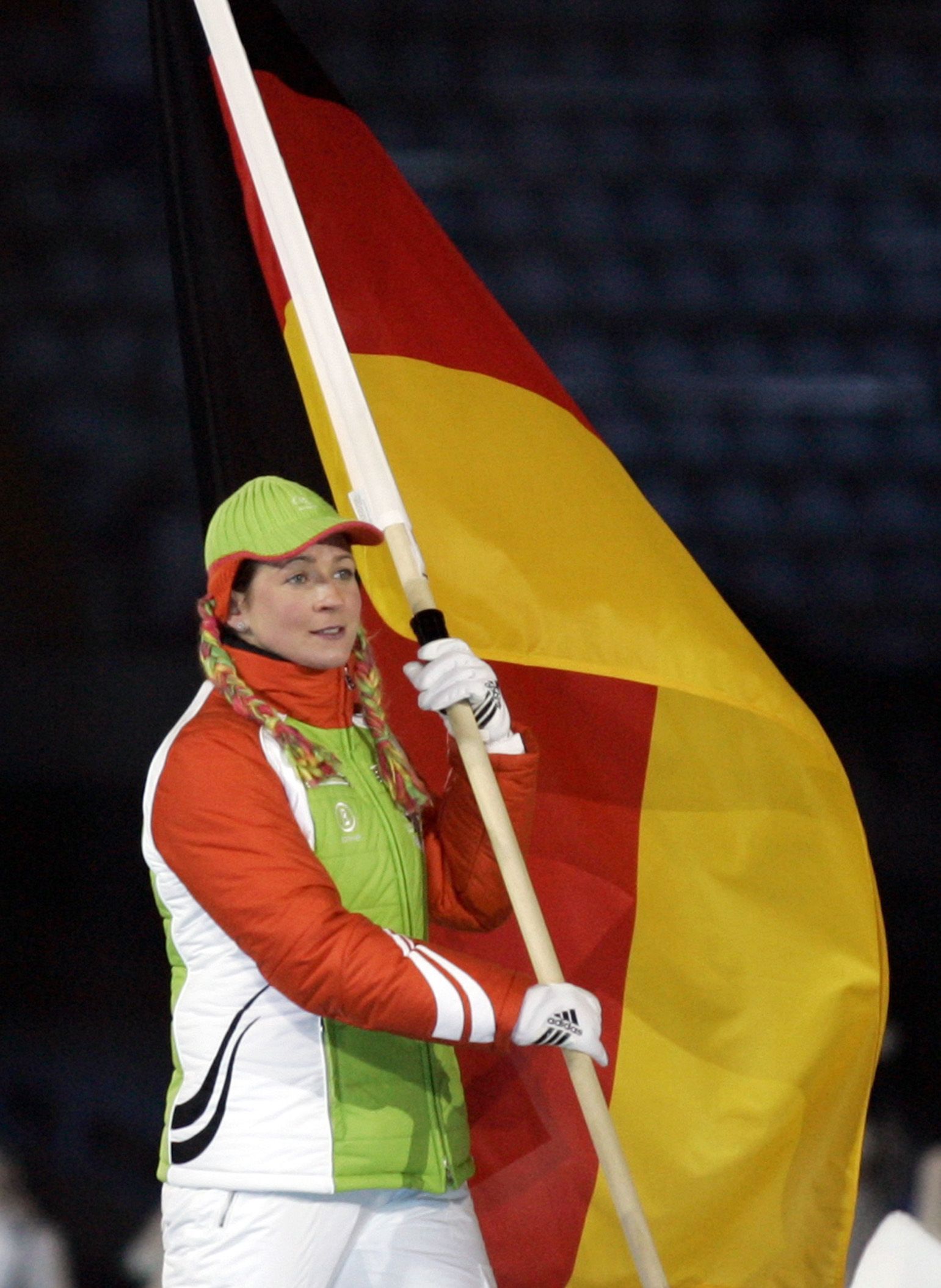Image - Claudia Pechsteins Olympia-Traum wird wahr: Sie ist Fahnenträgerin