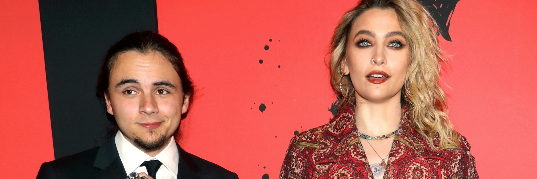 Prince Jackson und Paris Jackson bei einem seltenen gemeinsamen Auftritt&nbsp; bei der Musical-Premiere von „MJ: The Musical“.