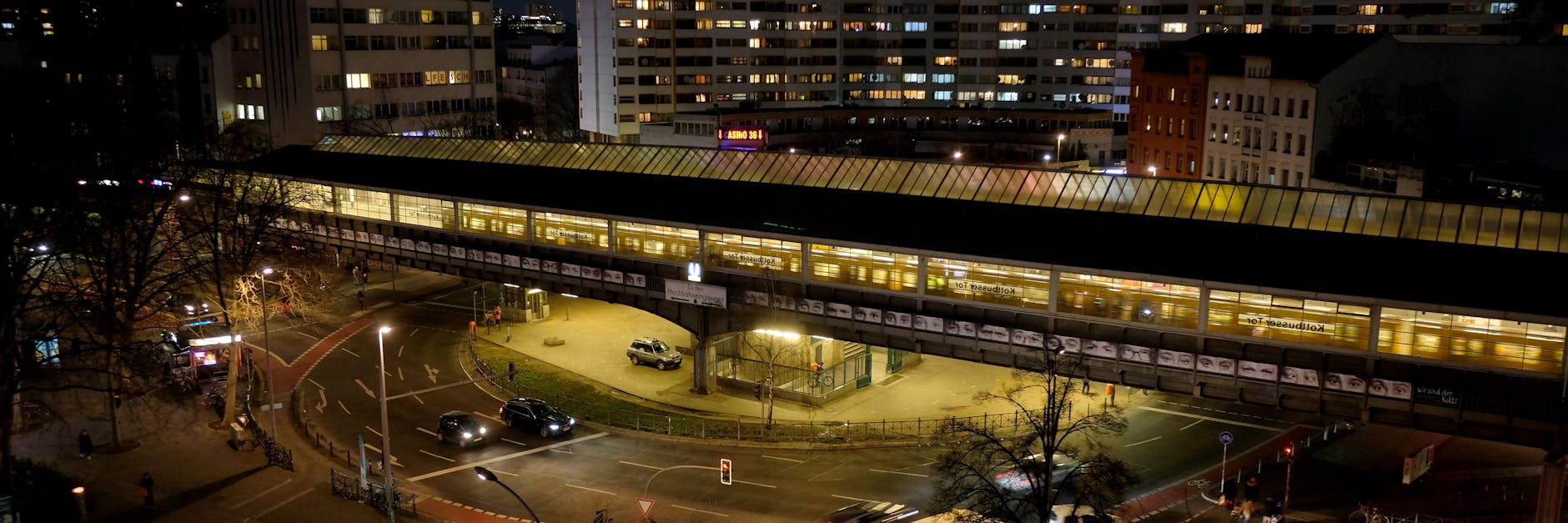 Wenn es dunkel wird, fühlen sich hier viele Anwohner unsicher: Das Kottbusser Tor ist einer der Kriminalitätsschwerpunkte in Berlin.