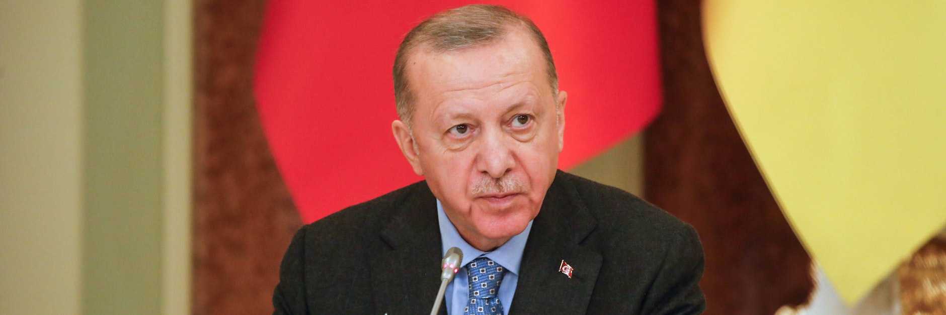 Der türkische Präsident Erdogan ist an Corona erkrankt.