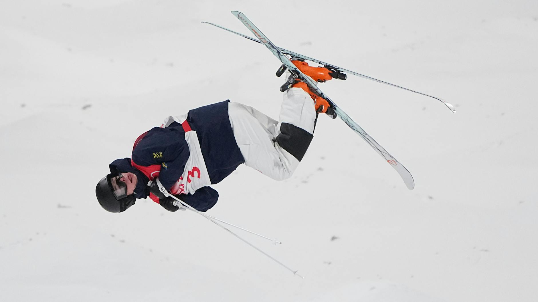 Ein Wirbel, der Gold brachte: Der erst 21 Jahre alte Schwede Walter Wallberg überraschte mit einem schnellen und fehlerfreien Finaldurchgang und krönte sich bei seiner ersten Teilnahme zum Olympiasieger.