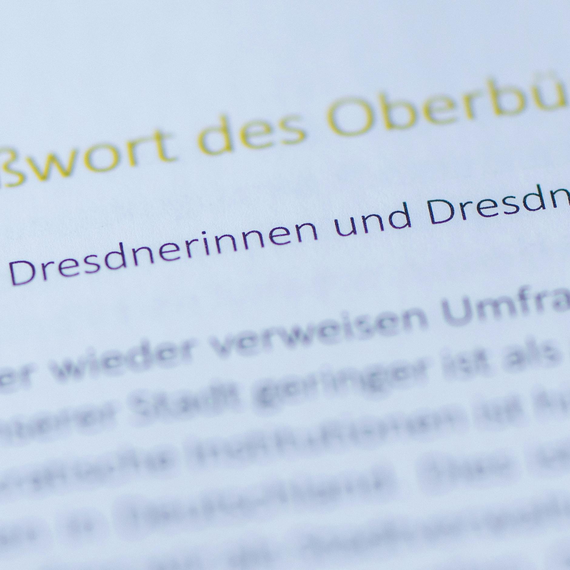 Leipzig, Dresden, Chemnitz: WARUM viele Städte in Sachsen Gender-Sonderzeichen meiden