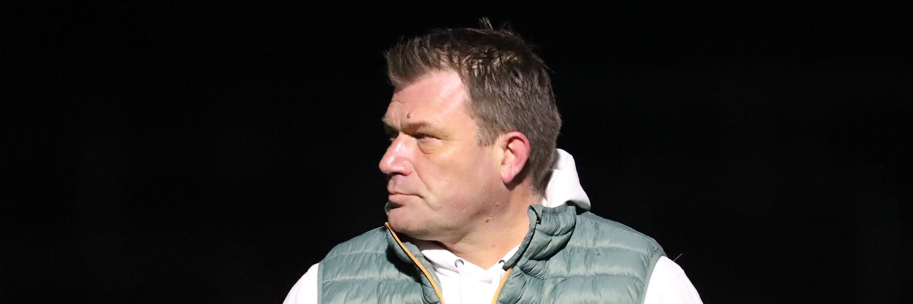 Freut sich über Platz eins in der Liga, hat aber einige Anmerkungen: BFC-Trainer Christian Benbennek.