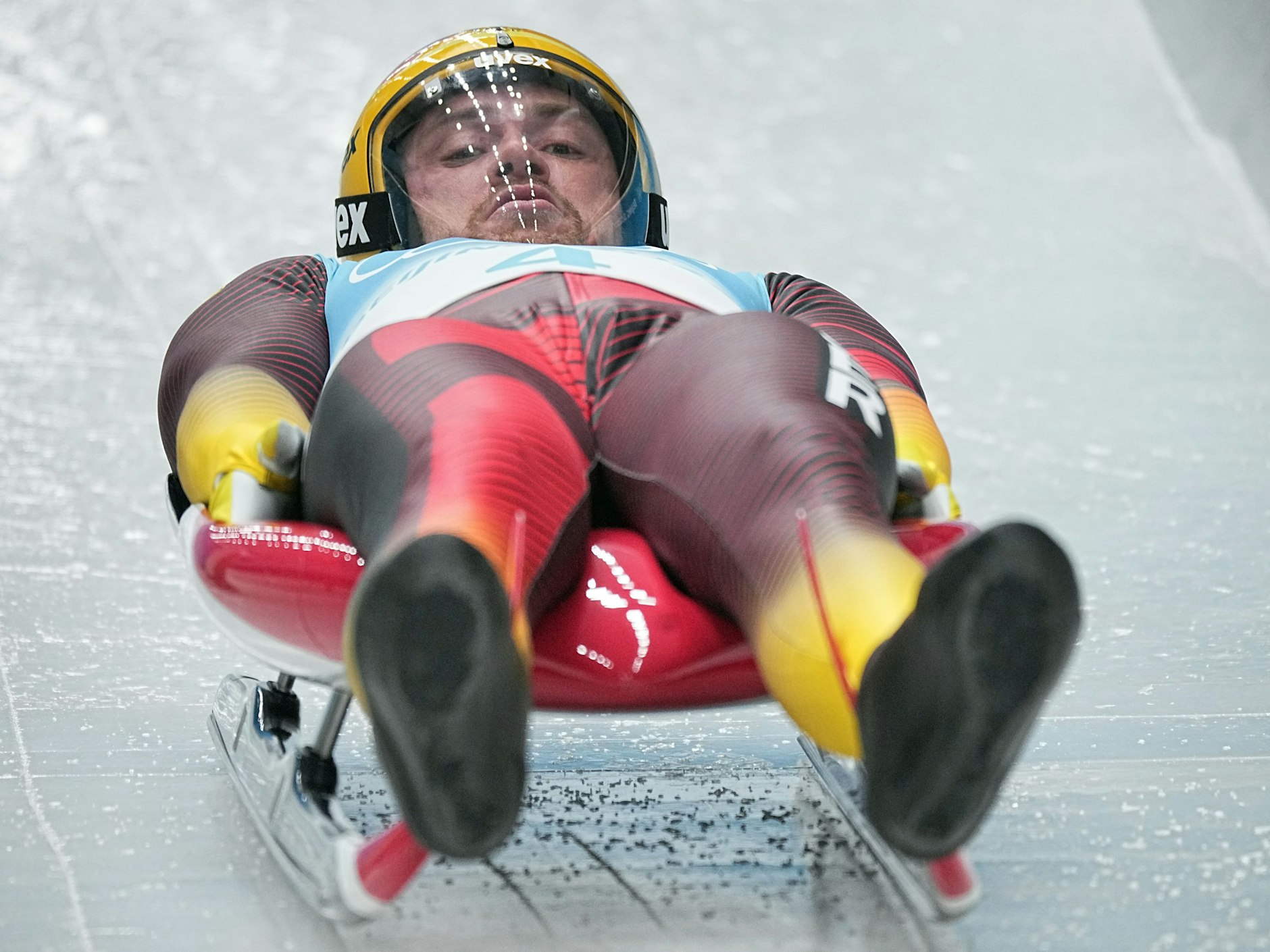 Holte die erste Goldmedaille für Deutschland in Peking: Rodler Johannes Ludwig.