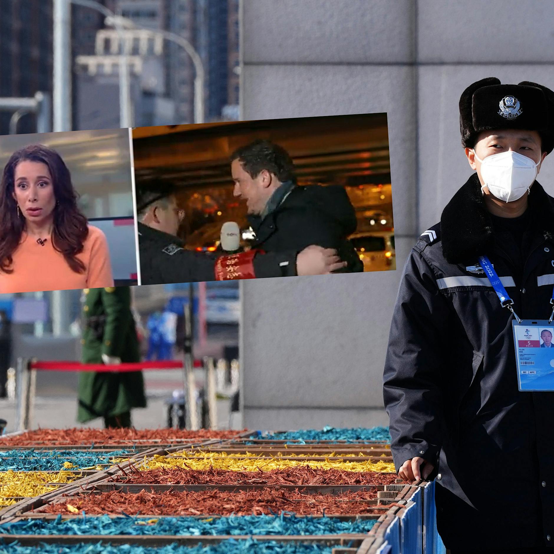 Olympia: Aggression vor laufender Kamera – Chinas Staatsmacht schlägt zu!