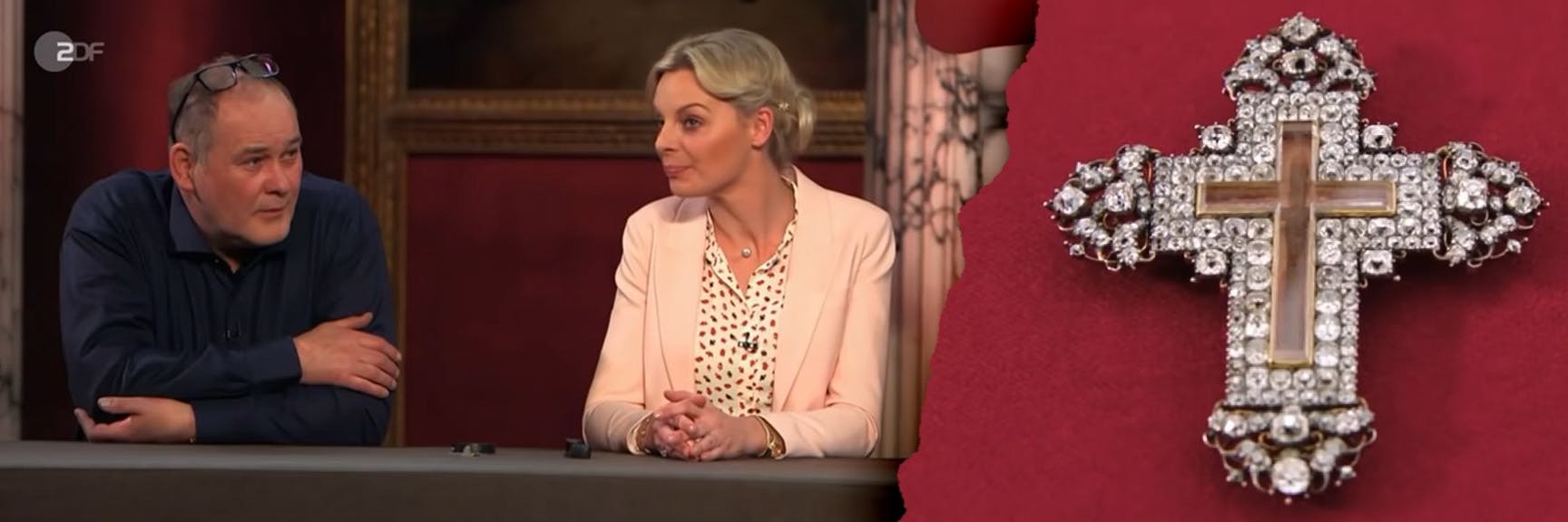 Dieses edle Kreuz kam bei Bares für Rares unter den Hammer - als teuerstes Objekt der Show-Geschichte!