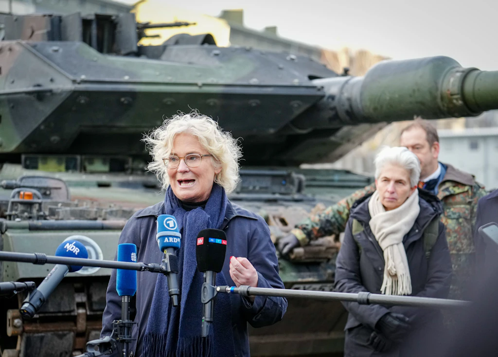 Christine Lambrecht, die Bundesdreistigkeitsministerin