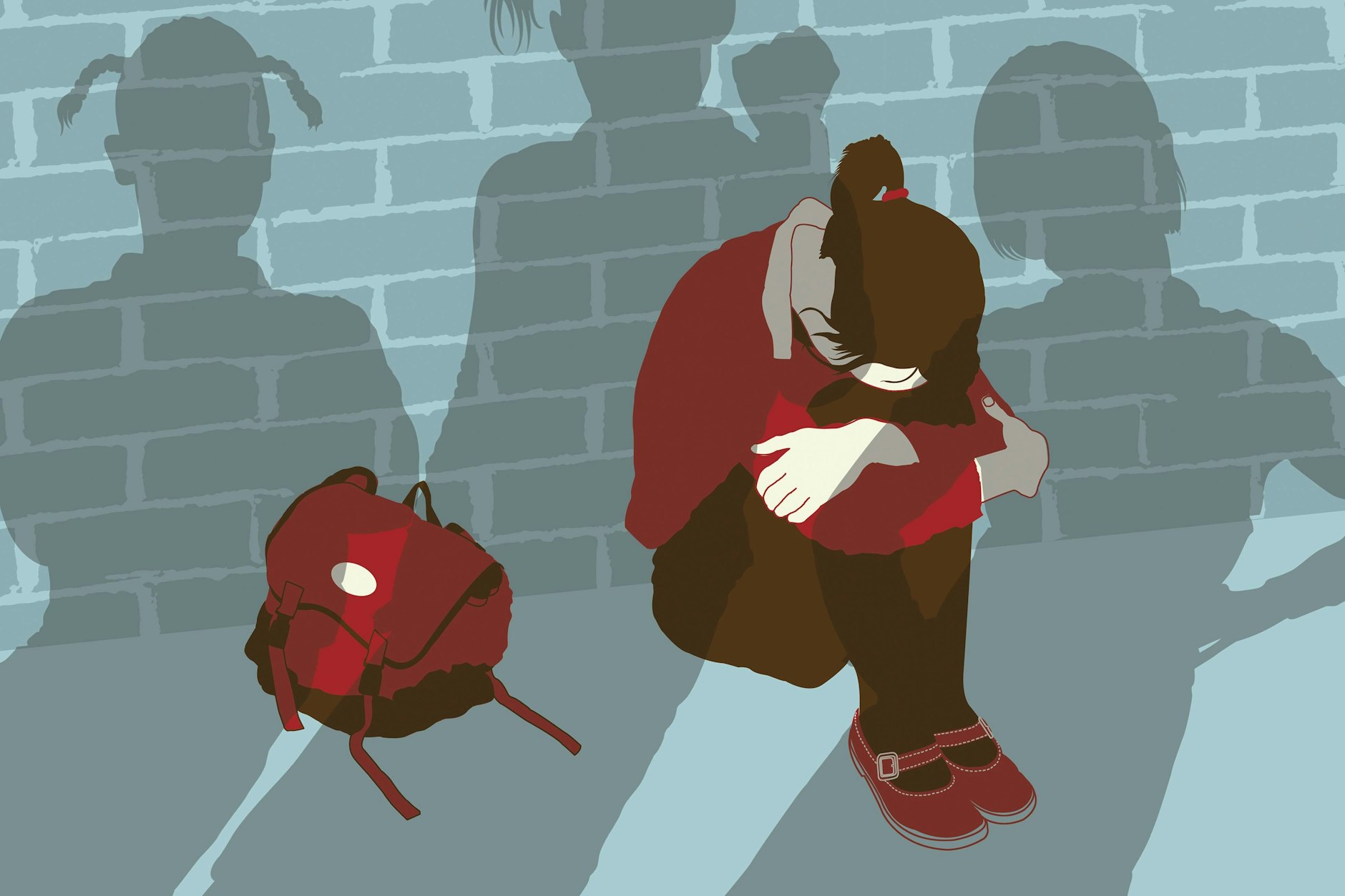 Mobbing findet oft im schulischen Umfeld statt. Betroffene Kinder brauchen Hilfe von außen.