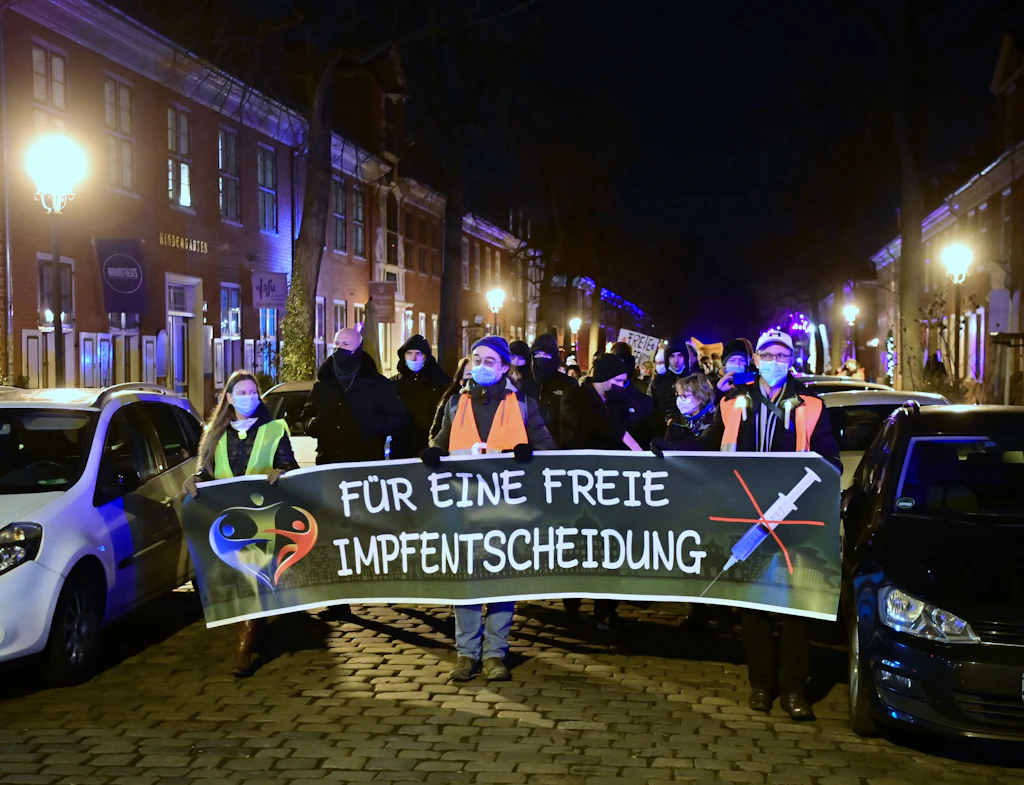 Brandenburg: Landesweit Proteste gegen die Corona-Politik