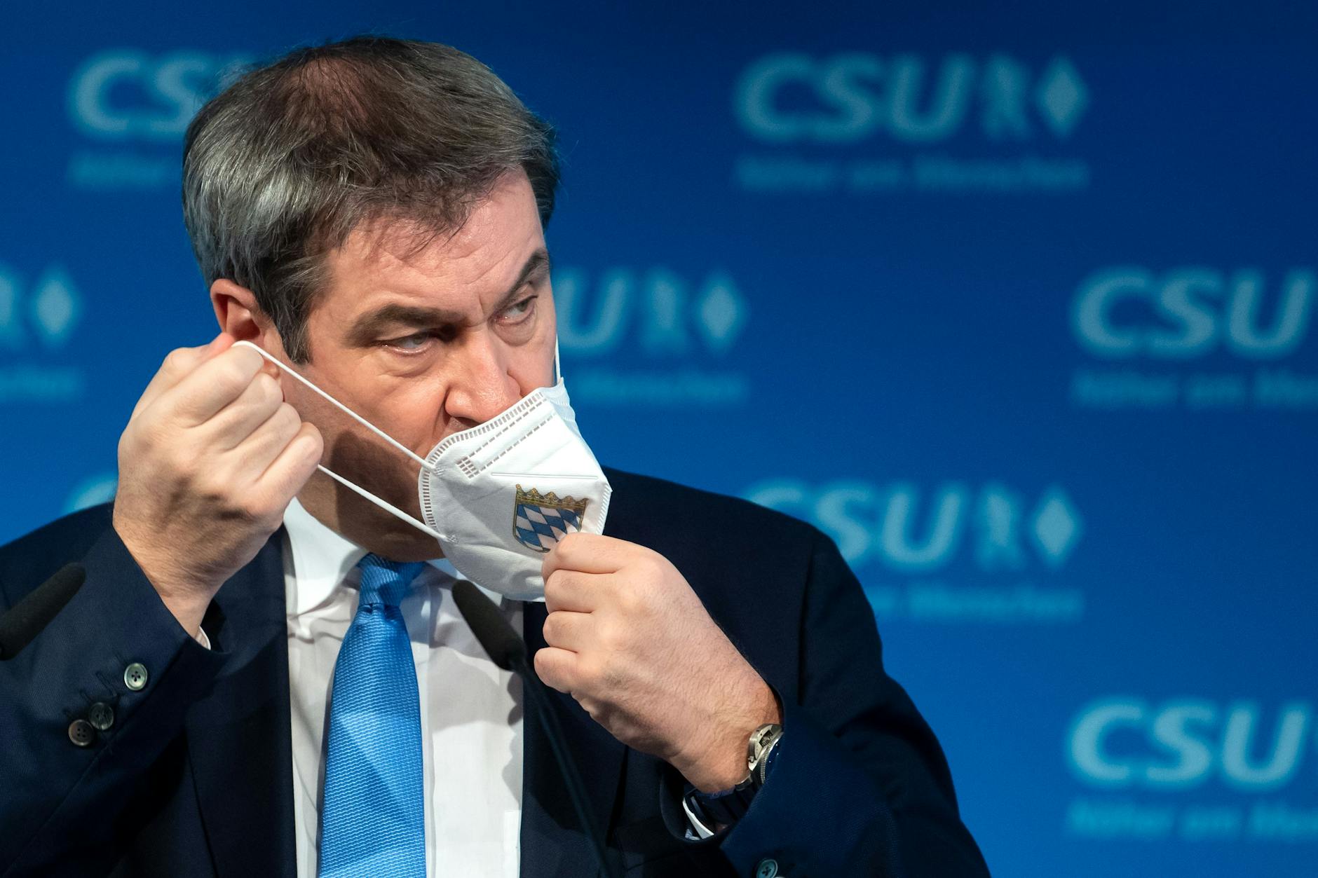 Markus Söder, Ministerpräsident von Bayern und Vorsitzender der CSU.