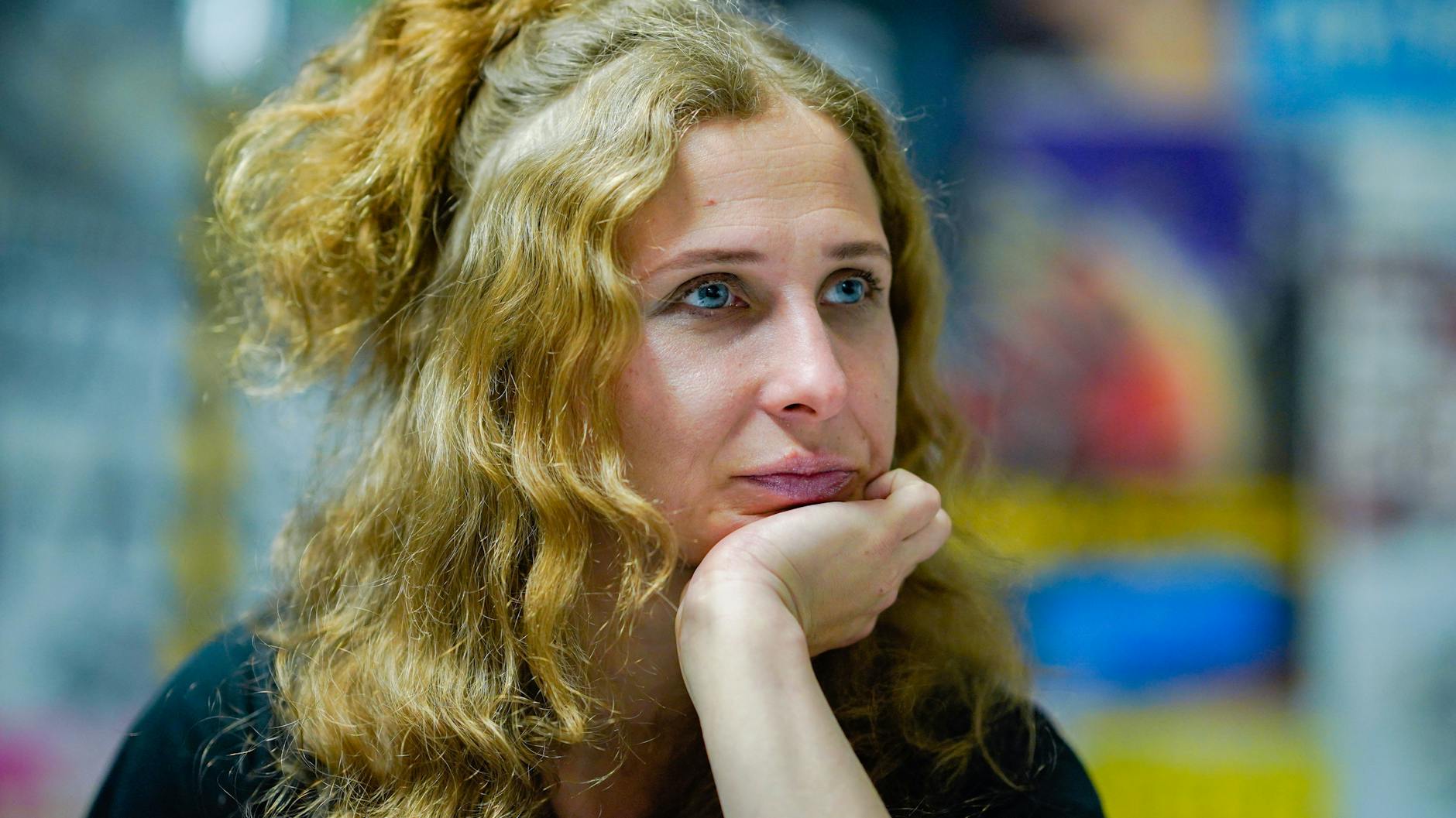 Die Aktionskünstlerin Maria Aljochina von der russischen Punkband Pussy Riot (Archivbild)