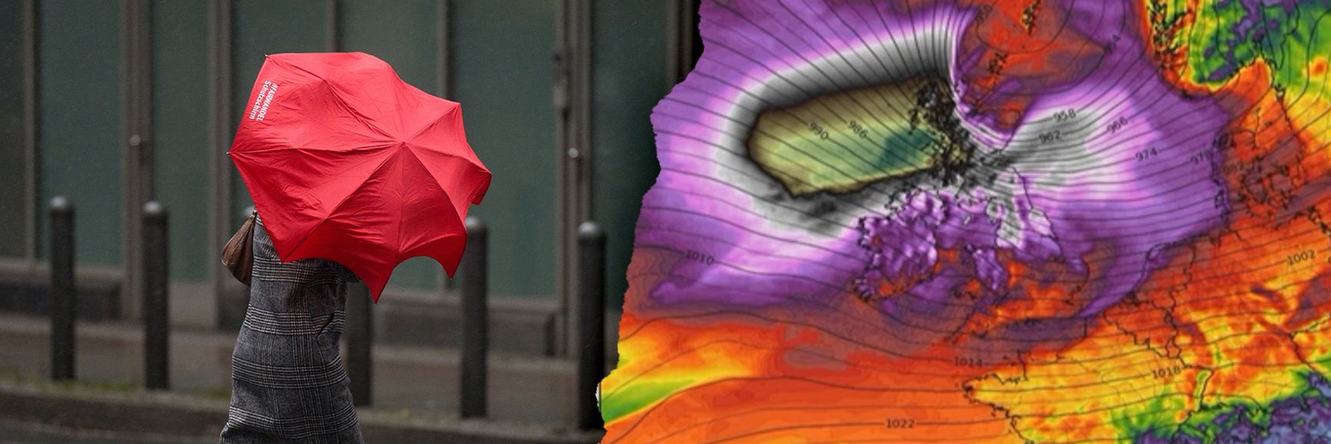 In der kommenden Woche könnte es in Deutschland stürmisch werden.