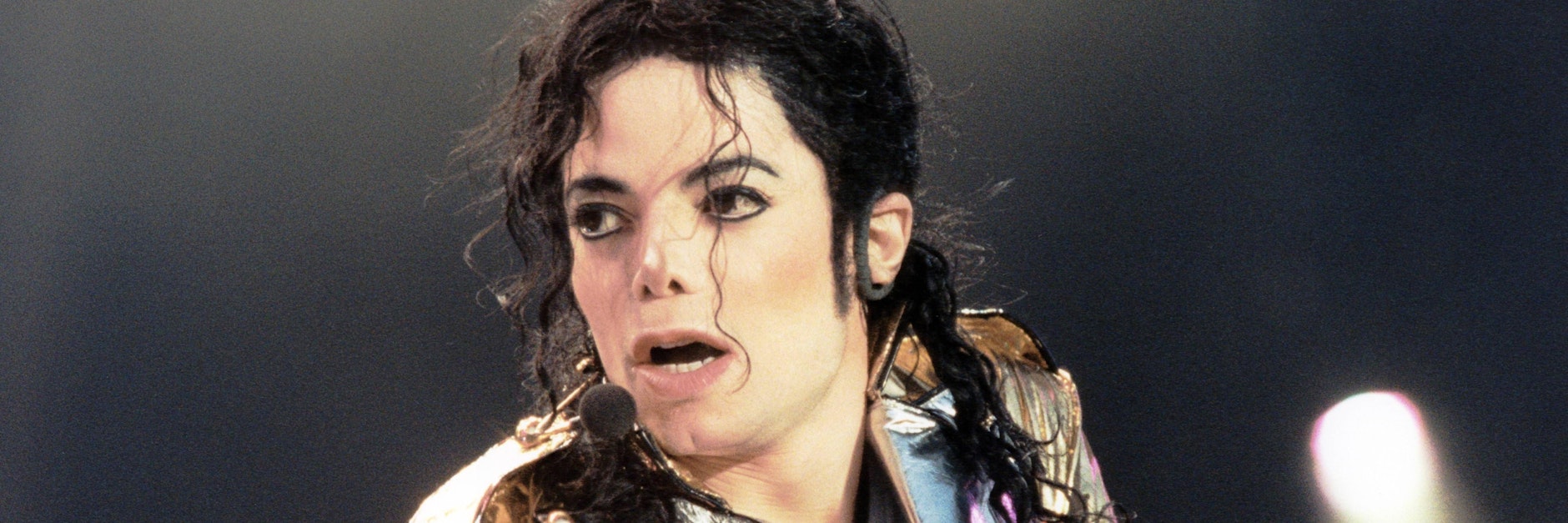 Michael Jackson bei einem Auftritt.