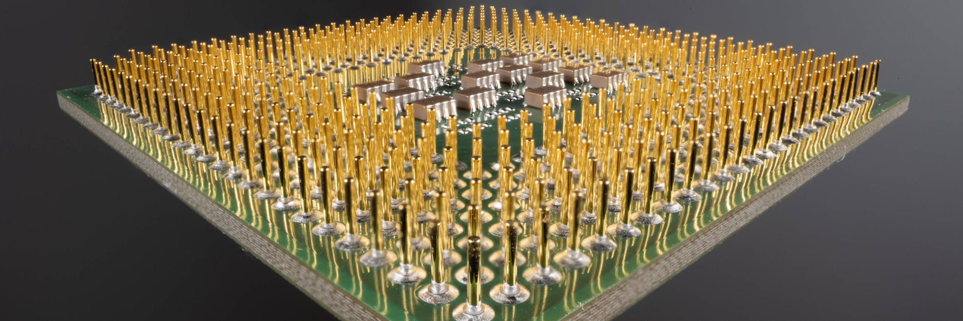 Ein Mikroprozessor - Objekt der Begierde in vielen Wirtschaftszweigen.