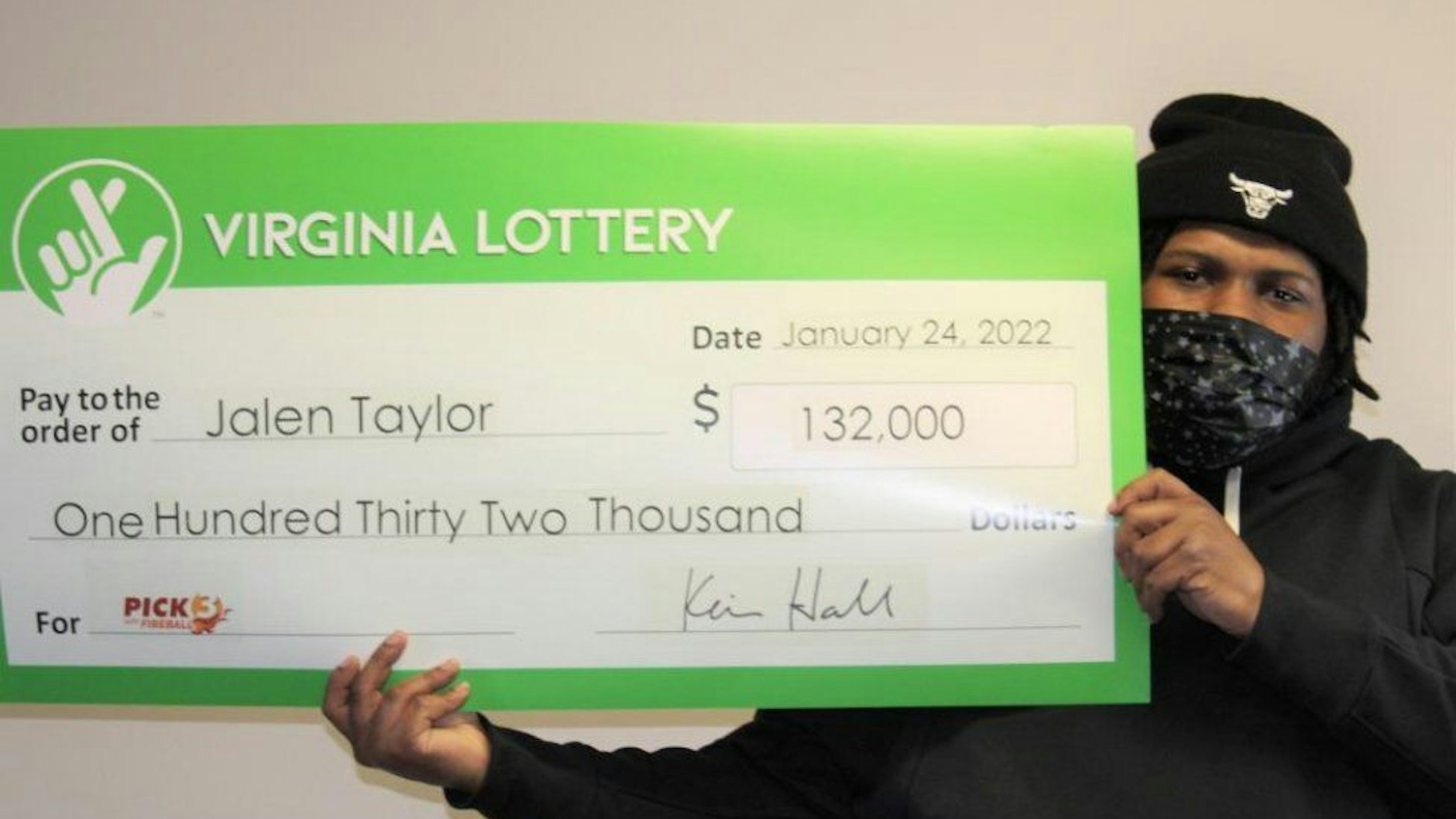 Jalen Taylor gewann mit all seinen mehr als 200 Lottoscheinen.