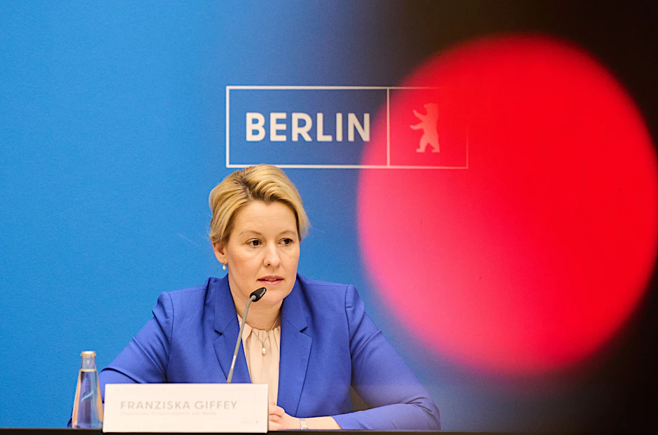 Die Regierende Bürgermeisterin Franziska Giffey (SPD)