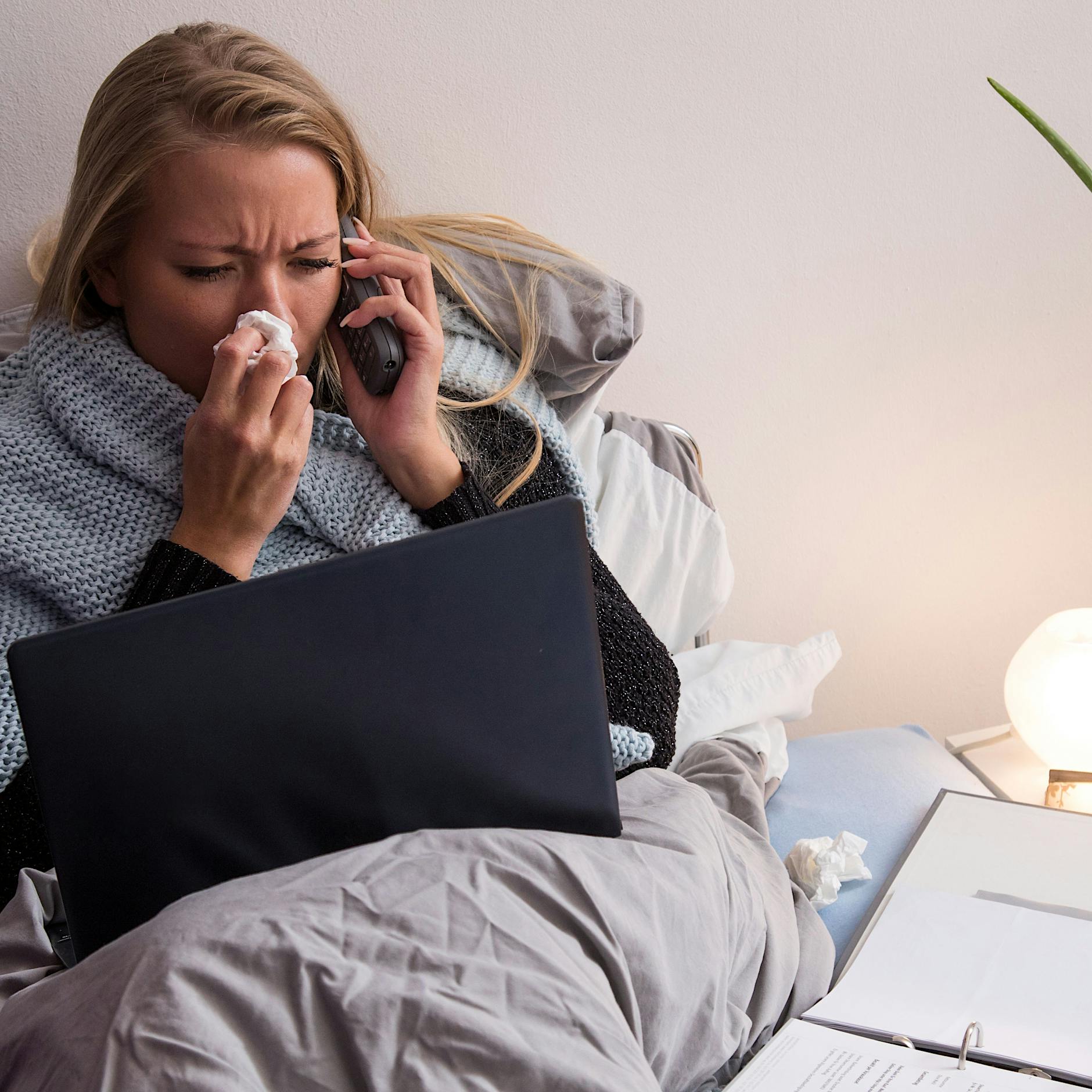 Krank im Homeoffice: Wie zieht man eine Grenze?