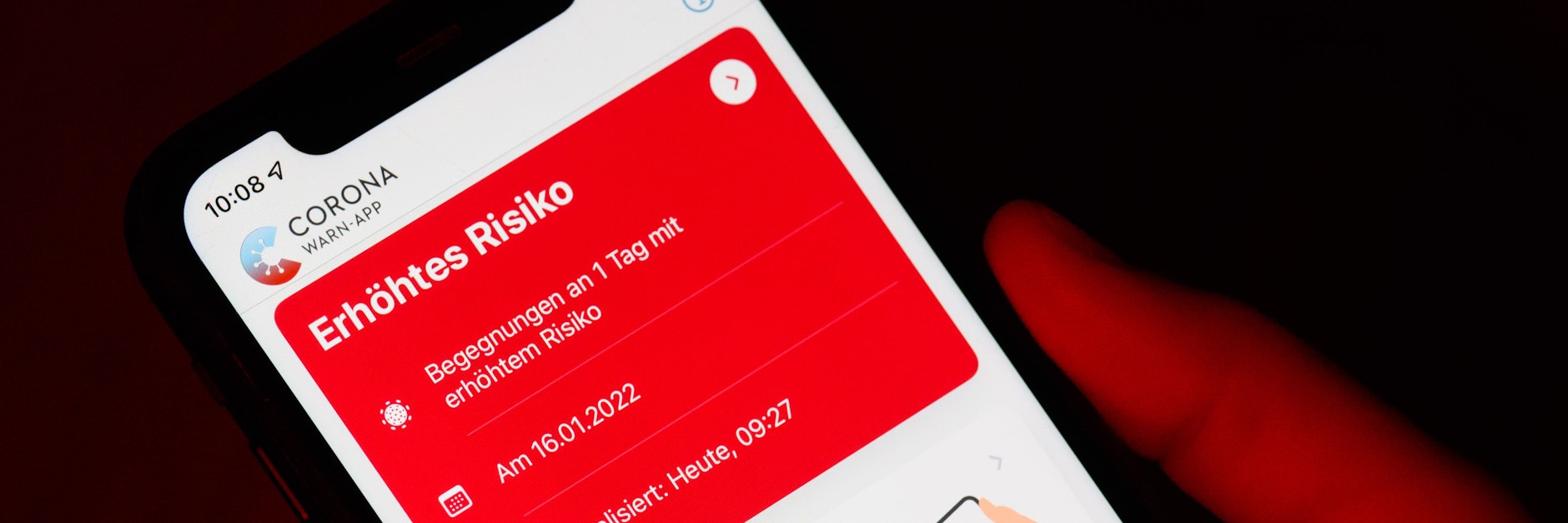 Wer eine rote Warnmeldung in der Corona-Warn-App hatte, konnte bisher einen kostenfreien PCR-Test machen.