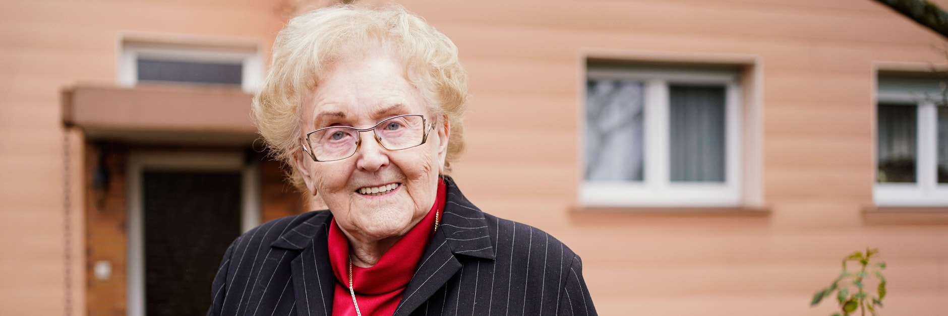 Karla Spagerer (92) berichtet als Zeitzeugin in Schulen von den Schrecken der Nazi-Diktatur.