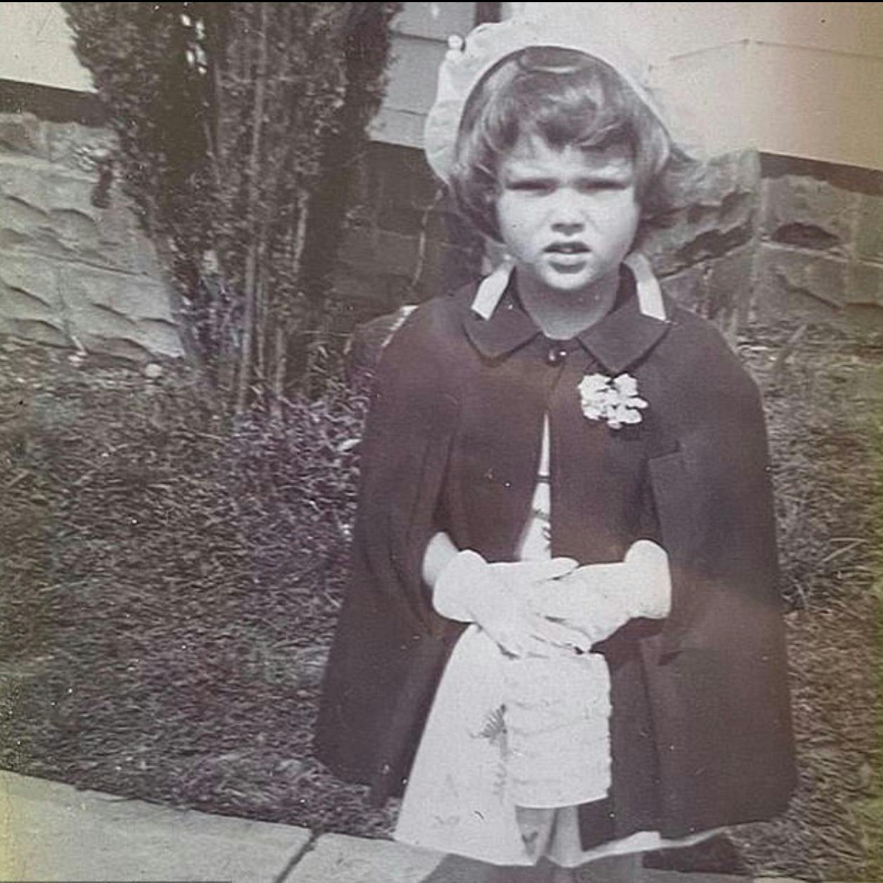 Sharon Stone als kleines Mädchen.