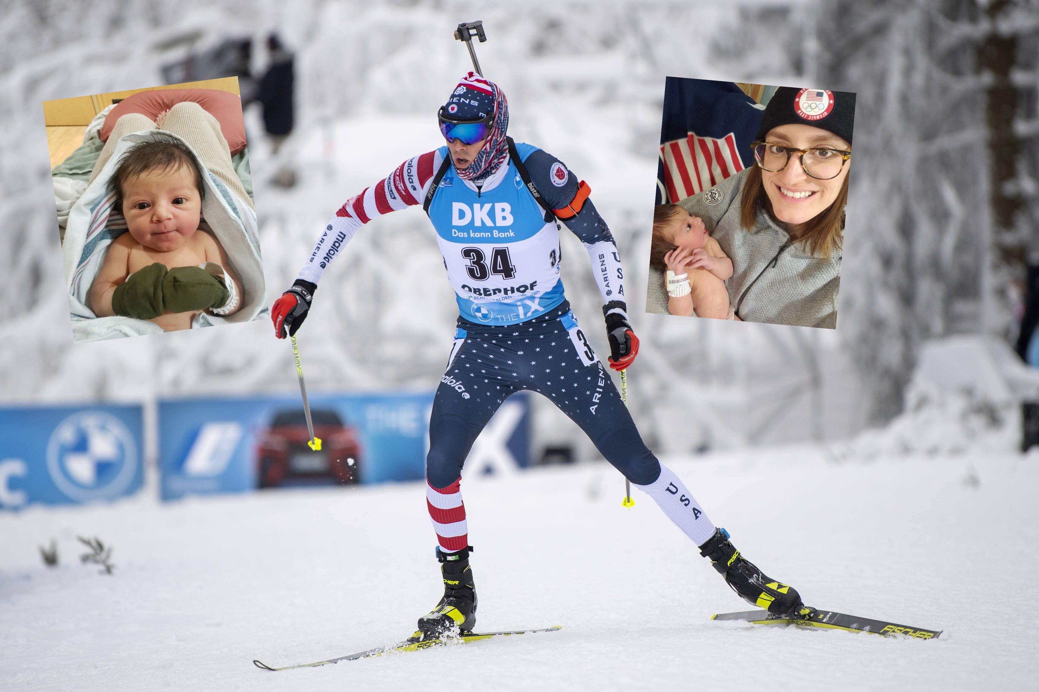Kurios: Biathlet erlebt Geburt seiner Tochter per Videotelefonat – direkt vor Olympia-Rennen