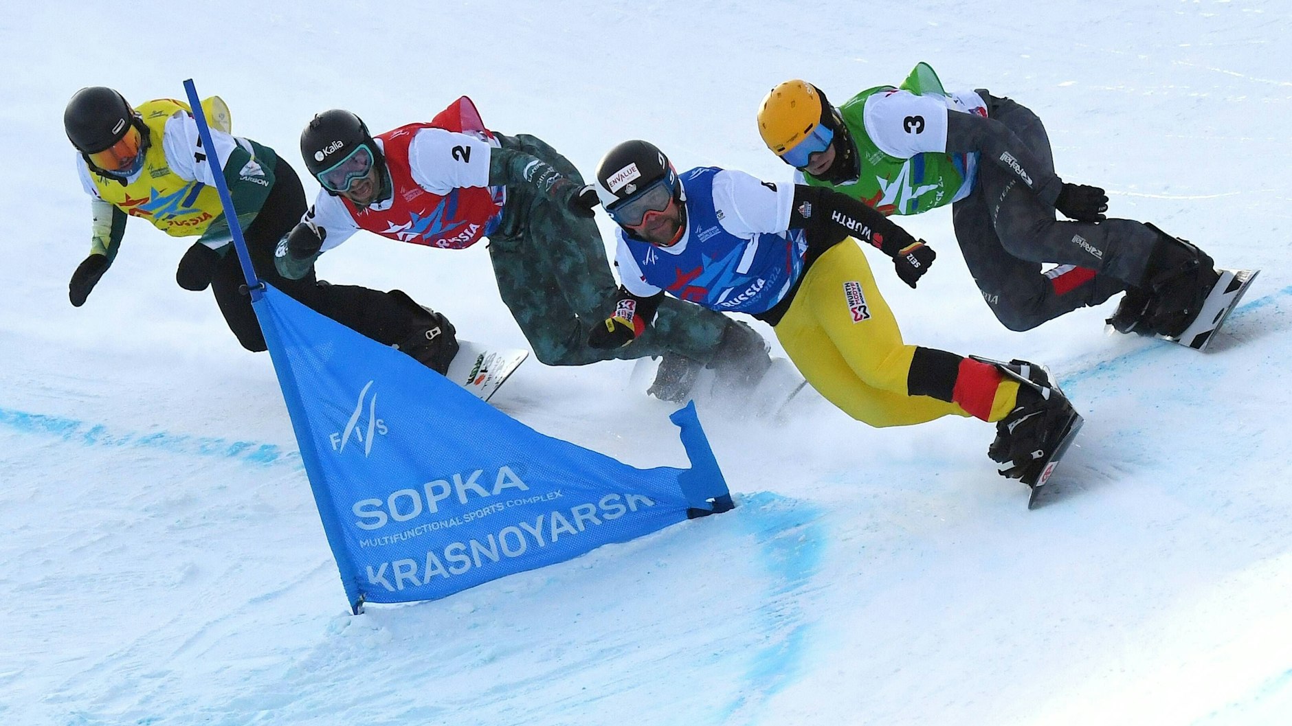 Deutschlands Goldhoffnung Martin Nörl (2.v.r.) schied bei Olympia im Viertelfinale aus.