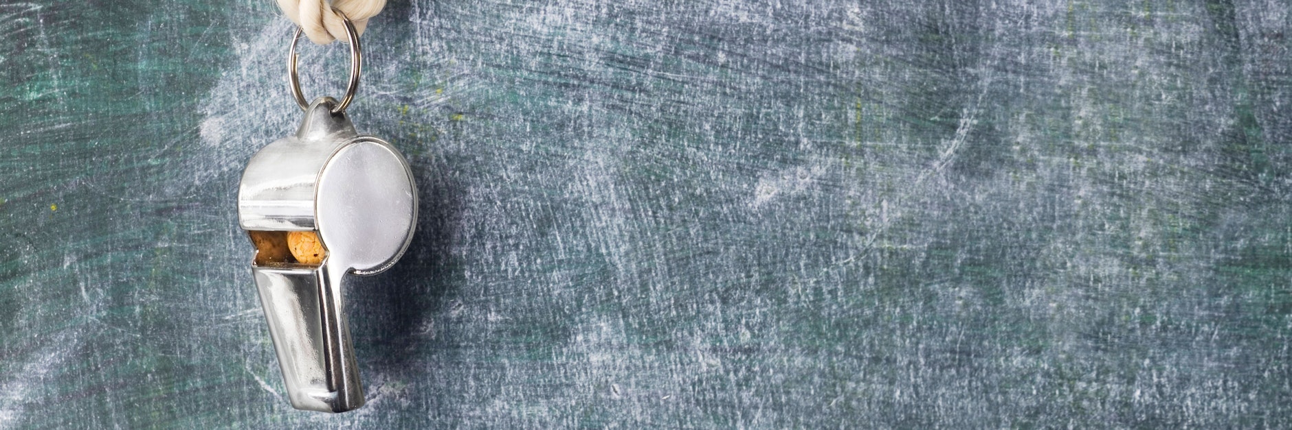 So eine Pfeife soll einen Tinnitus bei einem Kreisliga-Spieler ausgelöst haben.