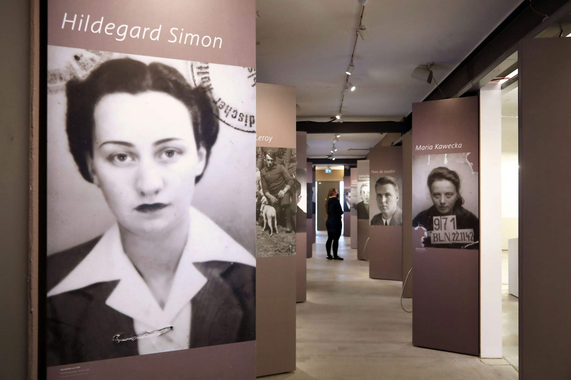 Blick in die Dauerausstellung im Dokumentationszentrum NS-Zwangsarbeit in Berlin-Schöneweide.