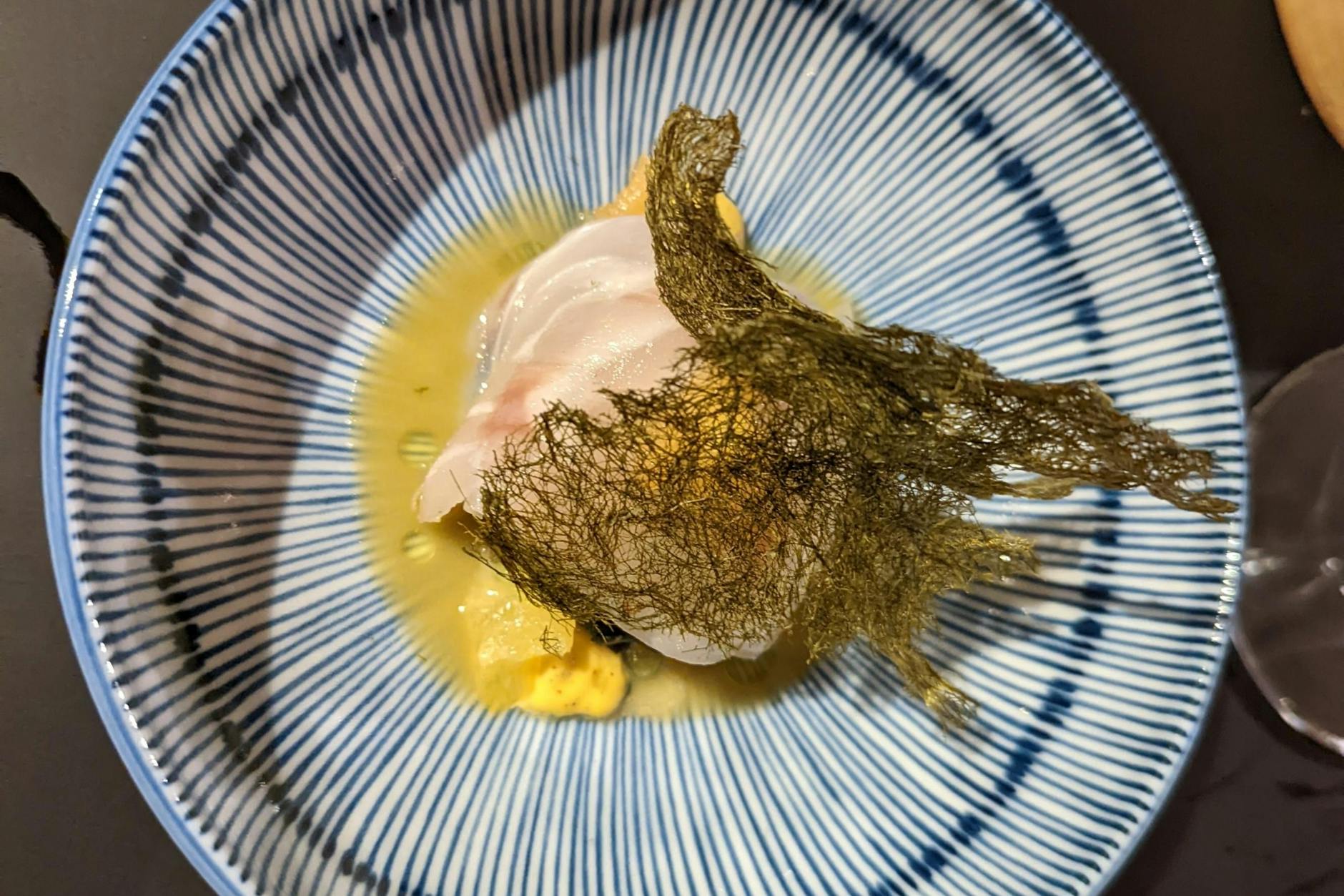 Dorade Rosé: Das beste Gericht des Abends überzeugt durch seine mediterranen Aromen.