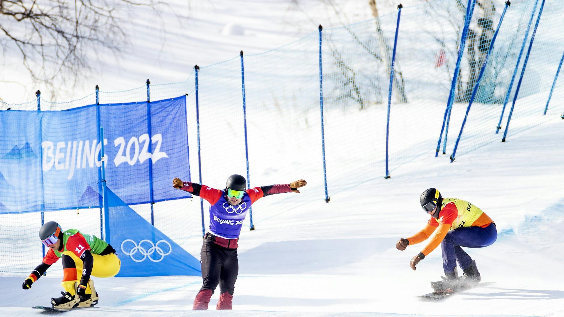 Bei den Snowboardcrossern ist die Entscheidung bereits gefallen.