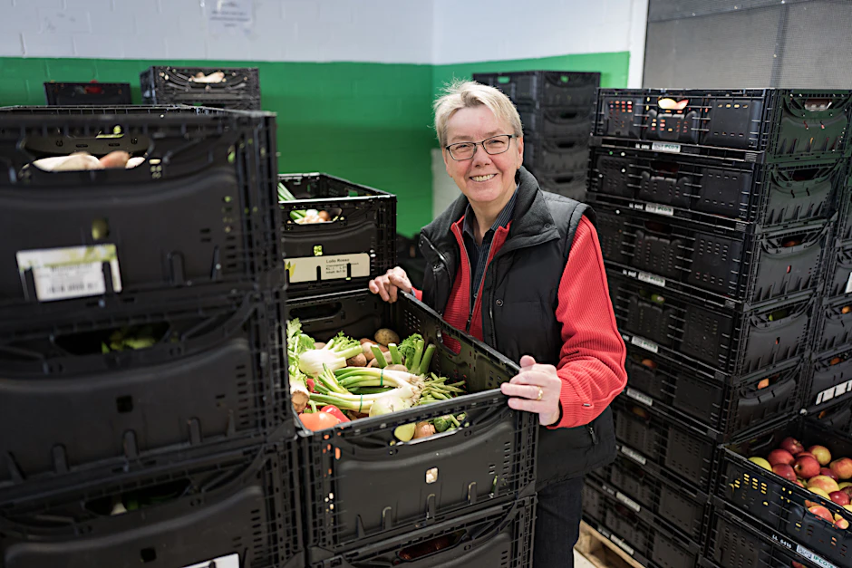 Sabine Werth, Chefin der Berliner Tafel, äußert sich zur Aktion&nbsp;„Essen Retten - Leben Retten“