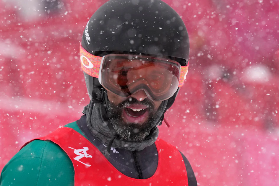 Benjamin Alexander, ein Jamaikaner im olympischen Riesenslalom