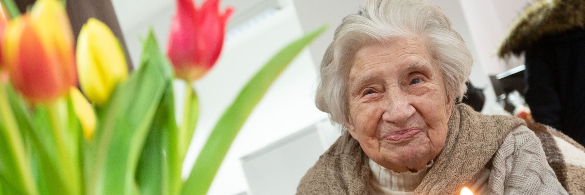 Mina Hehn feiert ihren 109. Geburtstag. Die Uroma hatte über Weihnachten eine schwere Covid-19-Erkrankung überstanden.