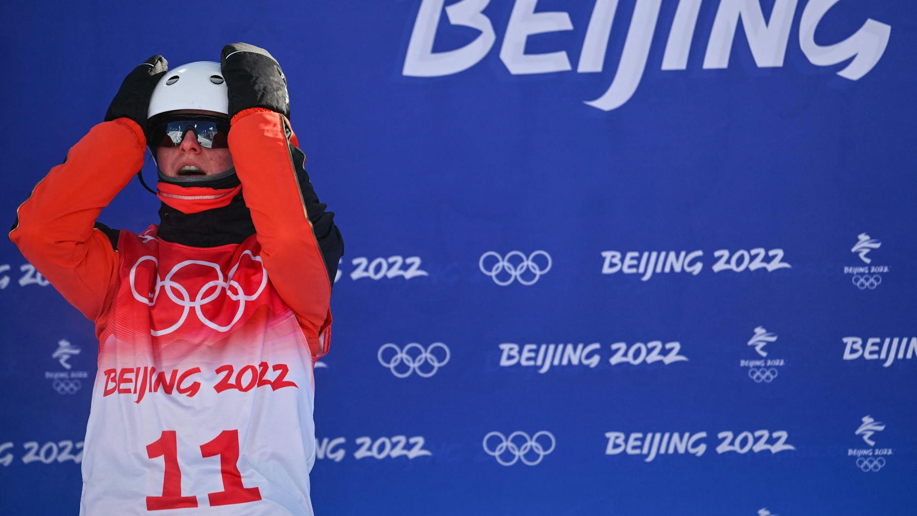 Enttäuscht: Deutschlands Ski-Freestylerin Emma Weiß verpasste bei ihrem Olympia-Debüt in Peking das Finale.