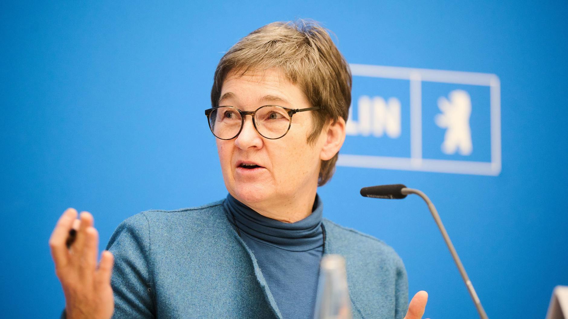 Berlins grüne Gesundheitssenatorin Ulrike Gote