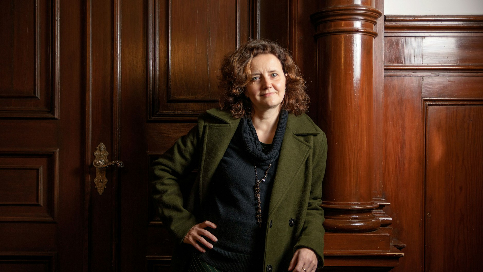 Julia Schoch, fotografiert im Literarischen Colloquium Berlin