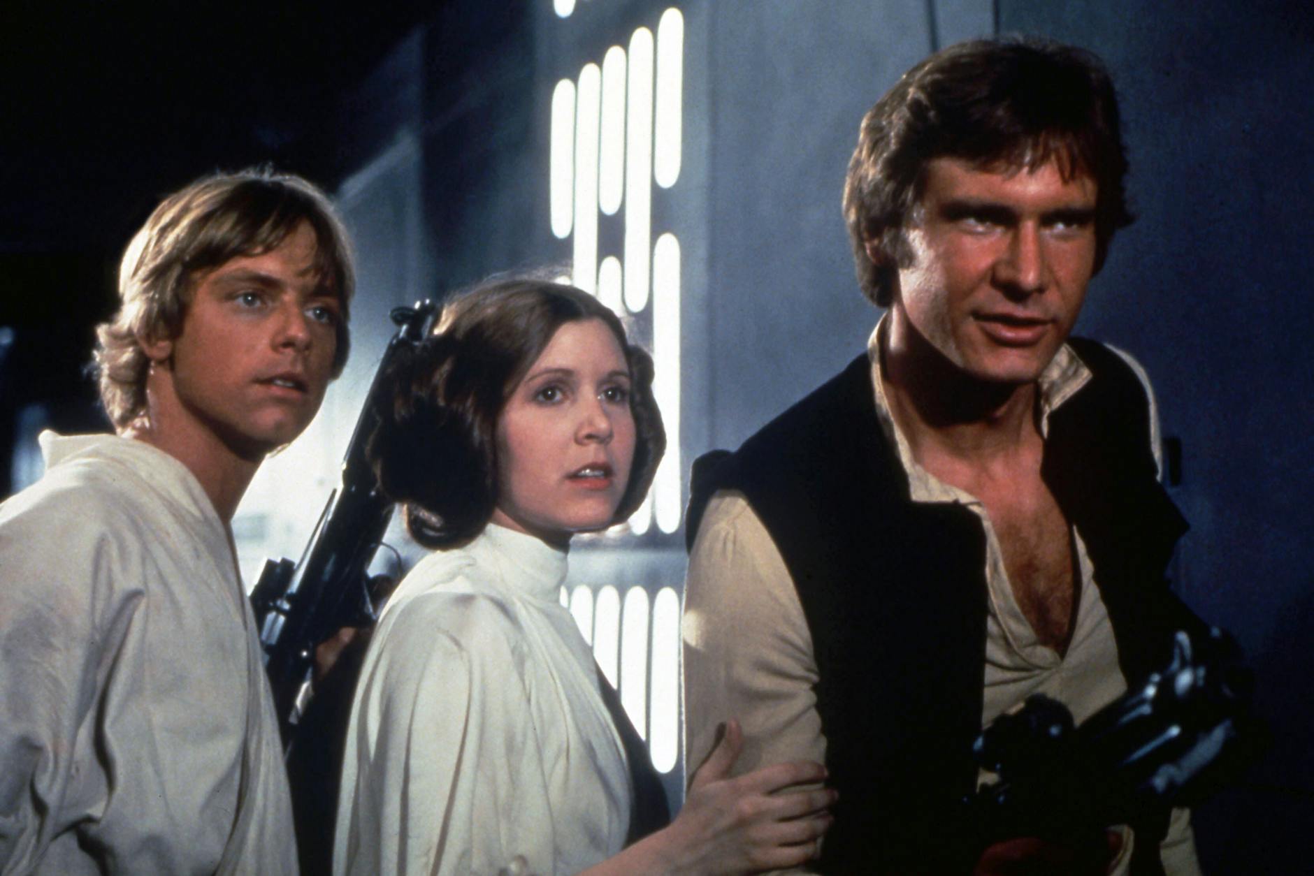 Die Filme der Original-Trilogie mit Mark Hamill, Carrie Fisher und Harrison Ford sind echte Klassiker.
