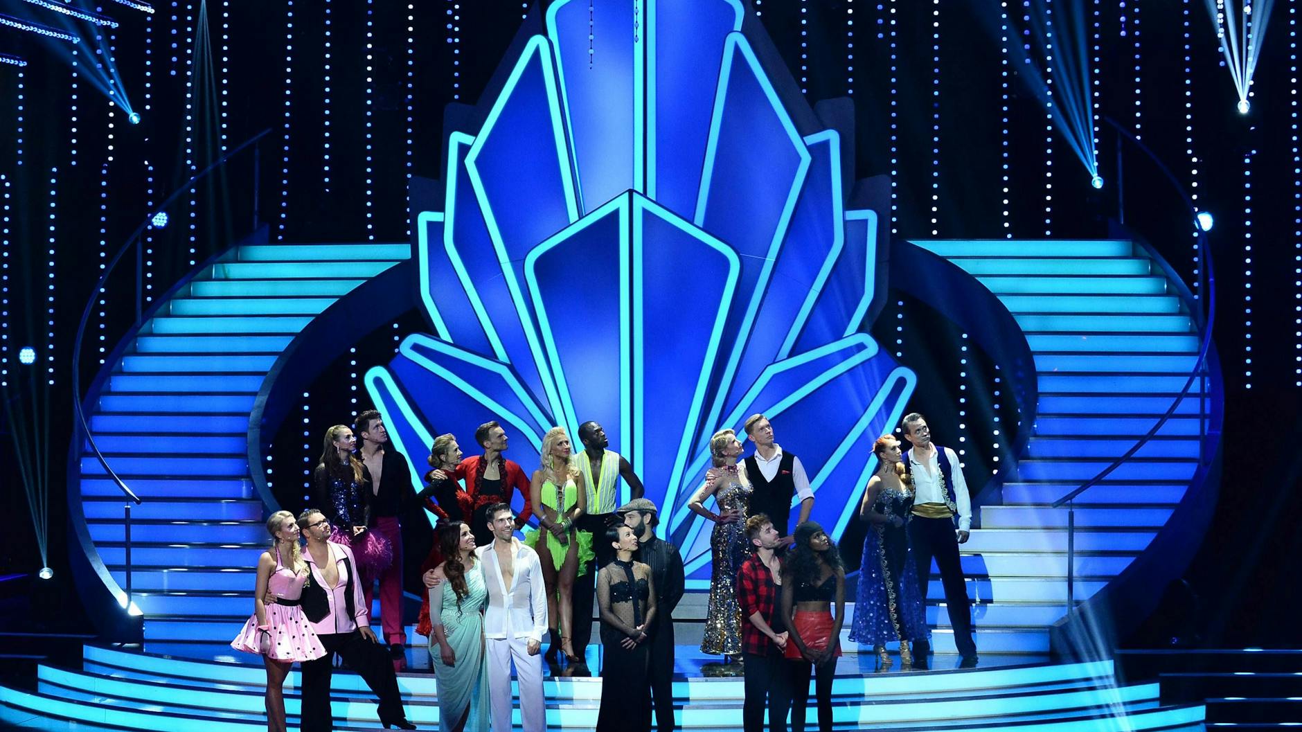 Seit 2006 hat sich das Studio bei „Let’s Dance“ (hier Staffel 9) fast nicht verändert.