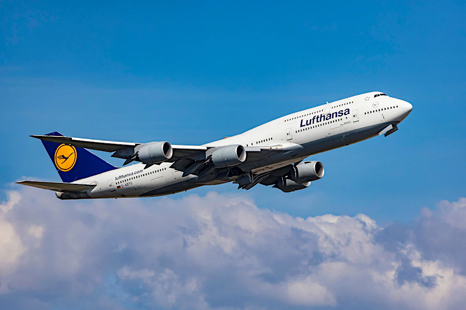 Eine Boeing 747-8.