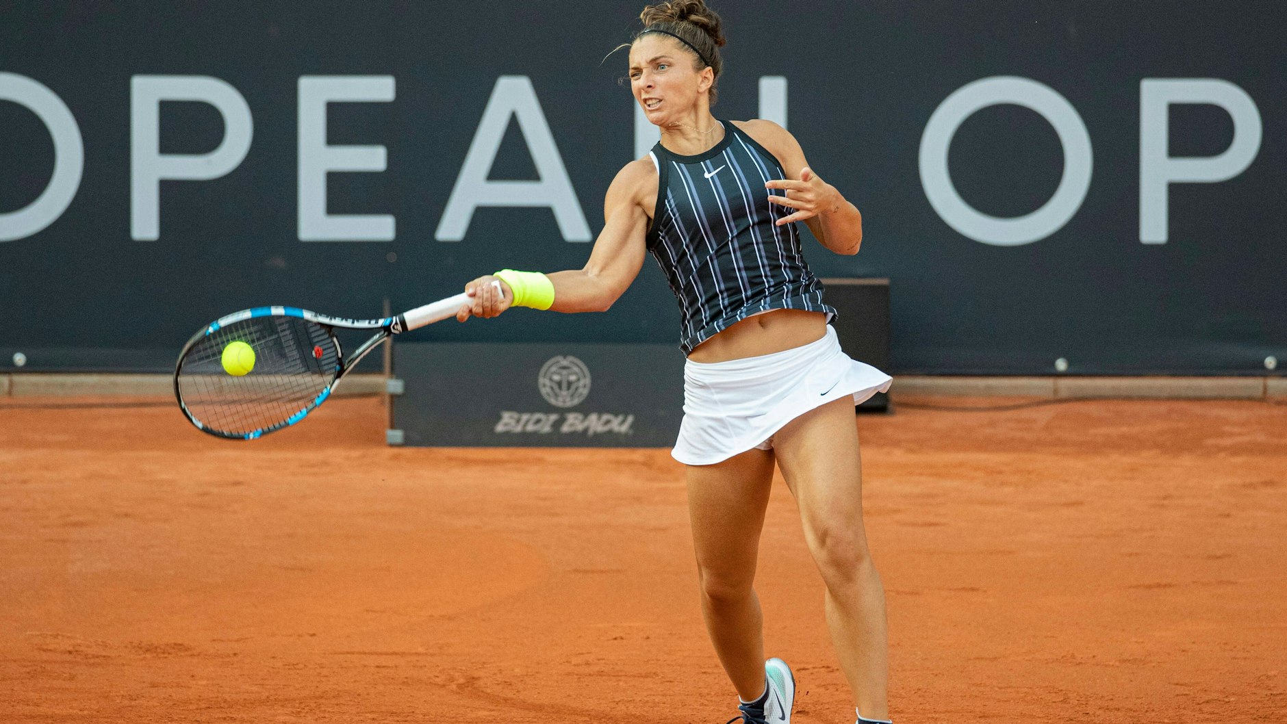 Italiens Tennisspielerin Sara Errani tappte in die Tortellini-Falle.