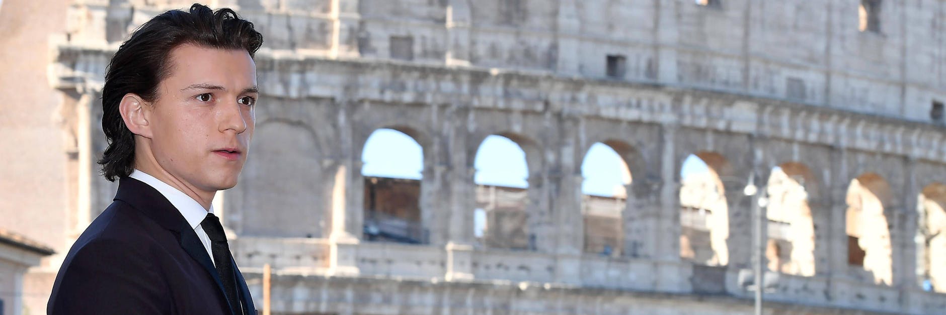 Schauspieler Tom Holland bei einem Fotoshooting für den Film „Uncharted“.