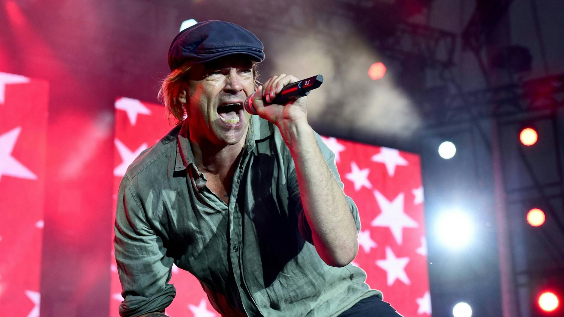 Campino, seit 40 Jahren mit den Toten Hosen auf der Bühne.