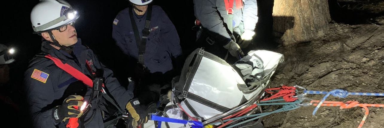 Die vermisste Wanderin Gayle Stewart wurde von der Feuerwehr von Reno gerettet.